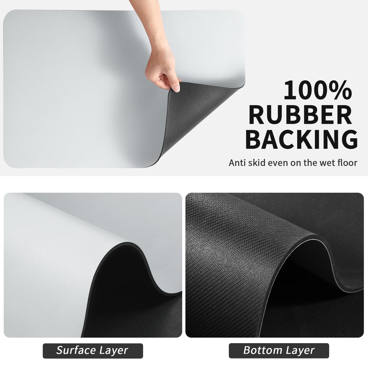 HotLive easy-clean surface after rinsing and air-drying