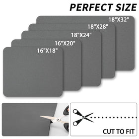 HotLive dish drying mat is easy to rinse and air-dry after use.