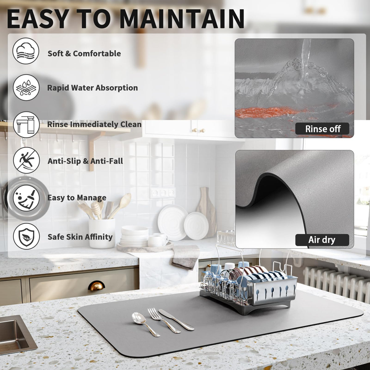 HotLive thick fabric helps hide stains after drying