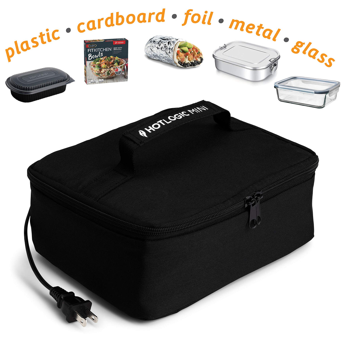 HOTLOGIC Mini dish-ready-to-heat setup enables quick, warm lunches.