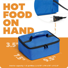 HOTLOGIC Mini portable design ideal for travel and job sites.