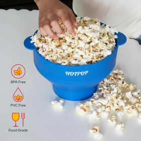 HOTPOP dishwasher-safe cleanup makes post-snack tidying effortless.