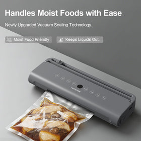 hotsspire vacuum sealer with 7mm alloy heat strip for airtight seals