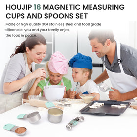 HOUJIP leveler included for precise leveling of ingredients