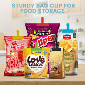 House Again airtight seal clip helps keep snacks fresh