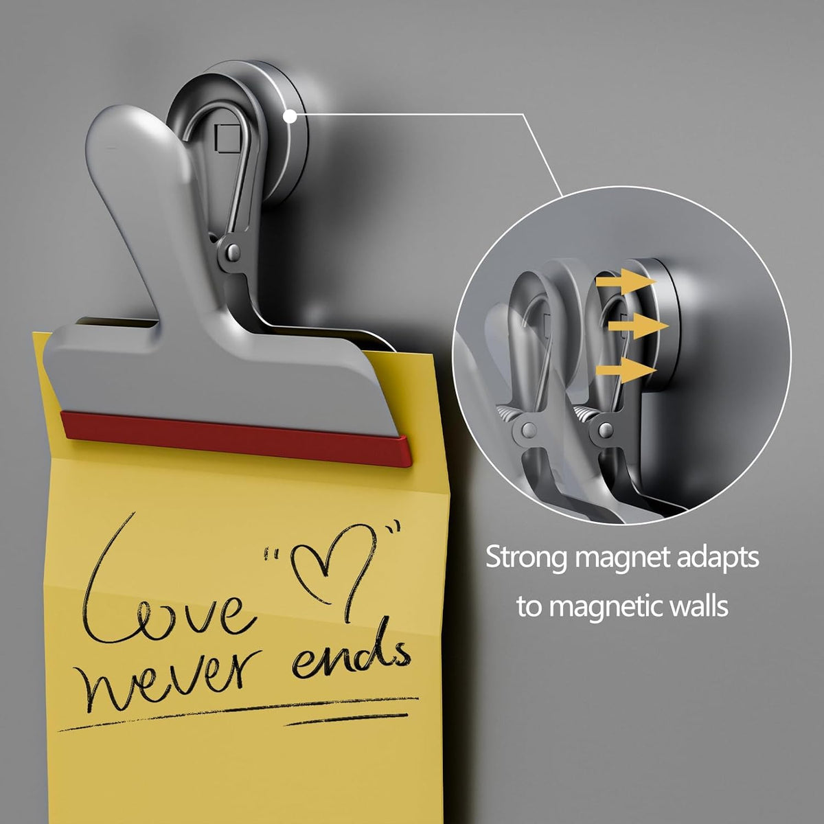 HOUSE AGAIN fridge magnets clip notes, recipes, or photos neatly