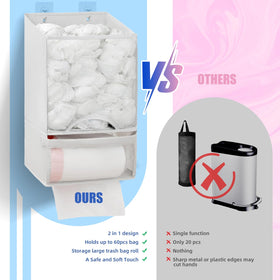 HOUSE AGAIN multifunctional organizer stores socks towels and detergent packets beyond bags