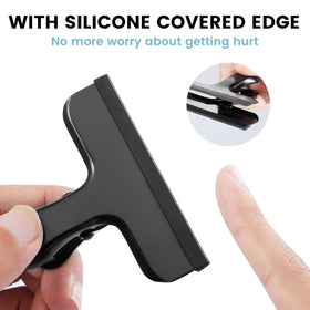 House Again stainless steel clip, 3-inch wide, durable kitchen accessory