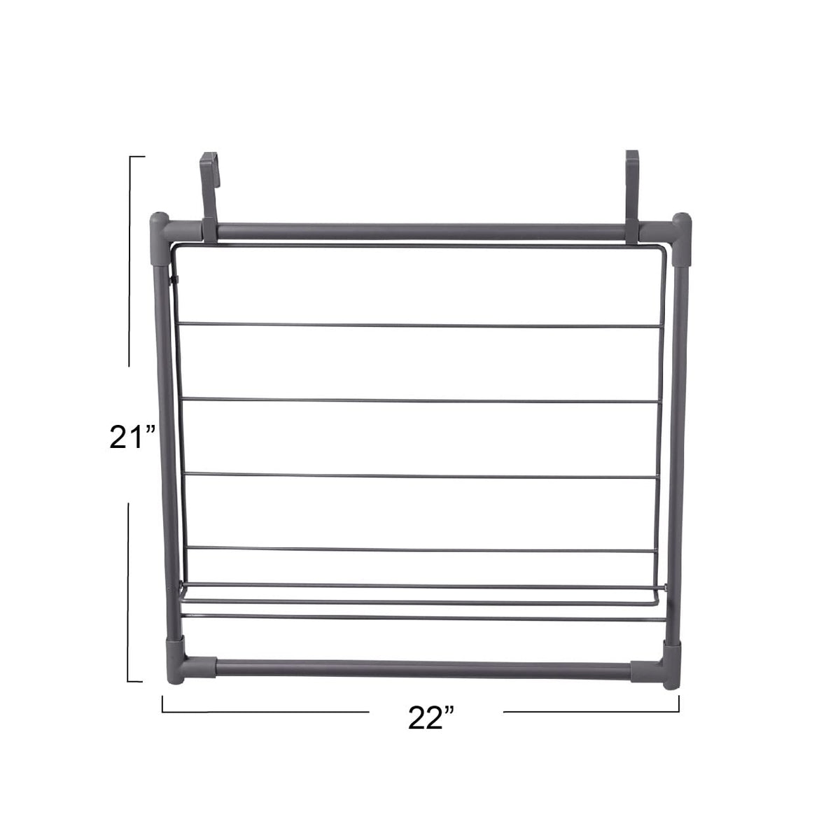 Household Essentials collapsed drying rack ready for easy storage.