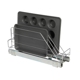 Household Essentials Glidez: three-slot compartment view keeps cookware organized and accessible