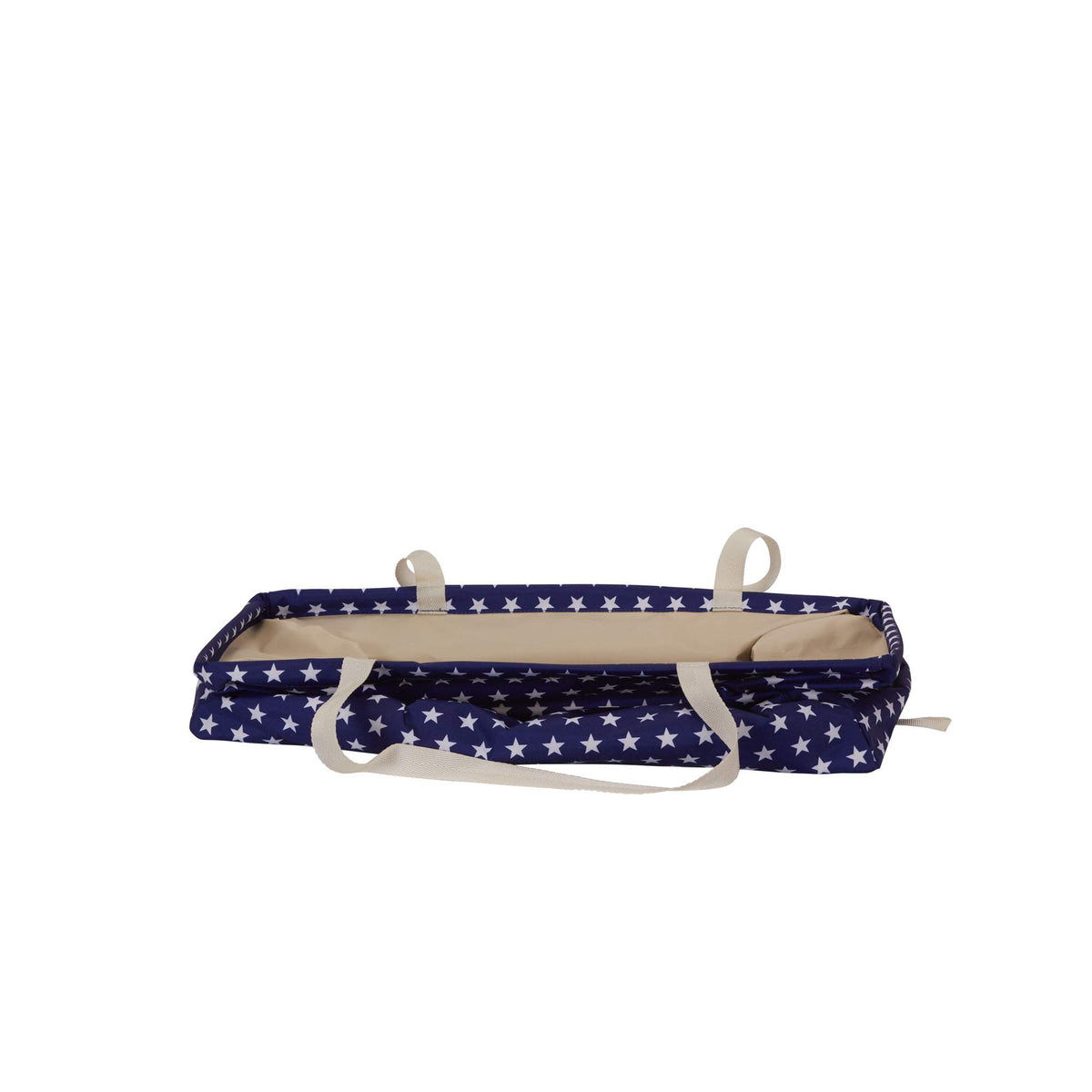 Open-top beach or gym bag ready for towels and essentials.
