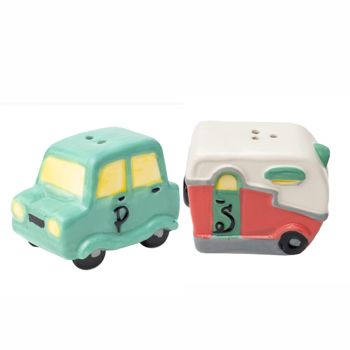 Houseify ceramic spice set is collectible and charming for camper kitchen displays.