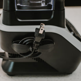 Premium silicone material provides durable, flexible cord control.