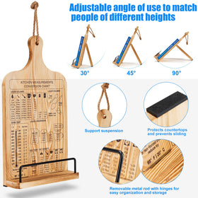 HouseJoy height-adjustable stand showing versatile viewing angle