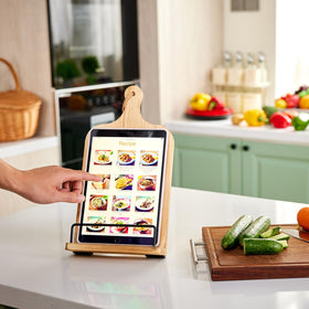 HouseJoy stand doubles as an iPad holder for recipes