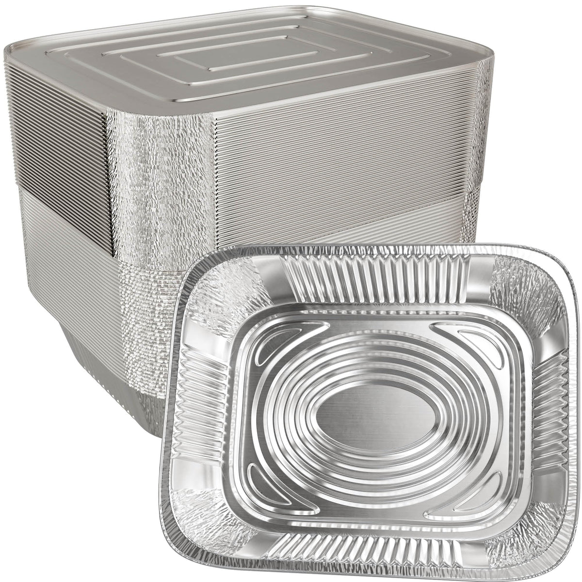 HOUZZKINGZ half-size deep pans designed for versatile cooking and serving.