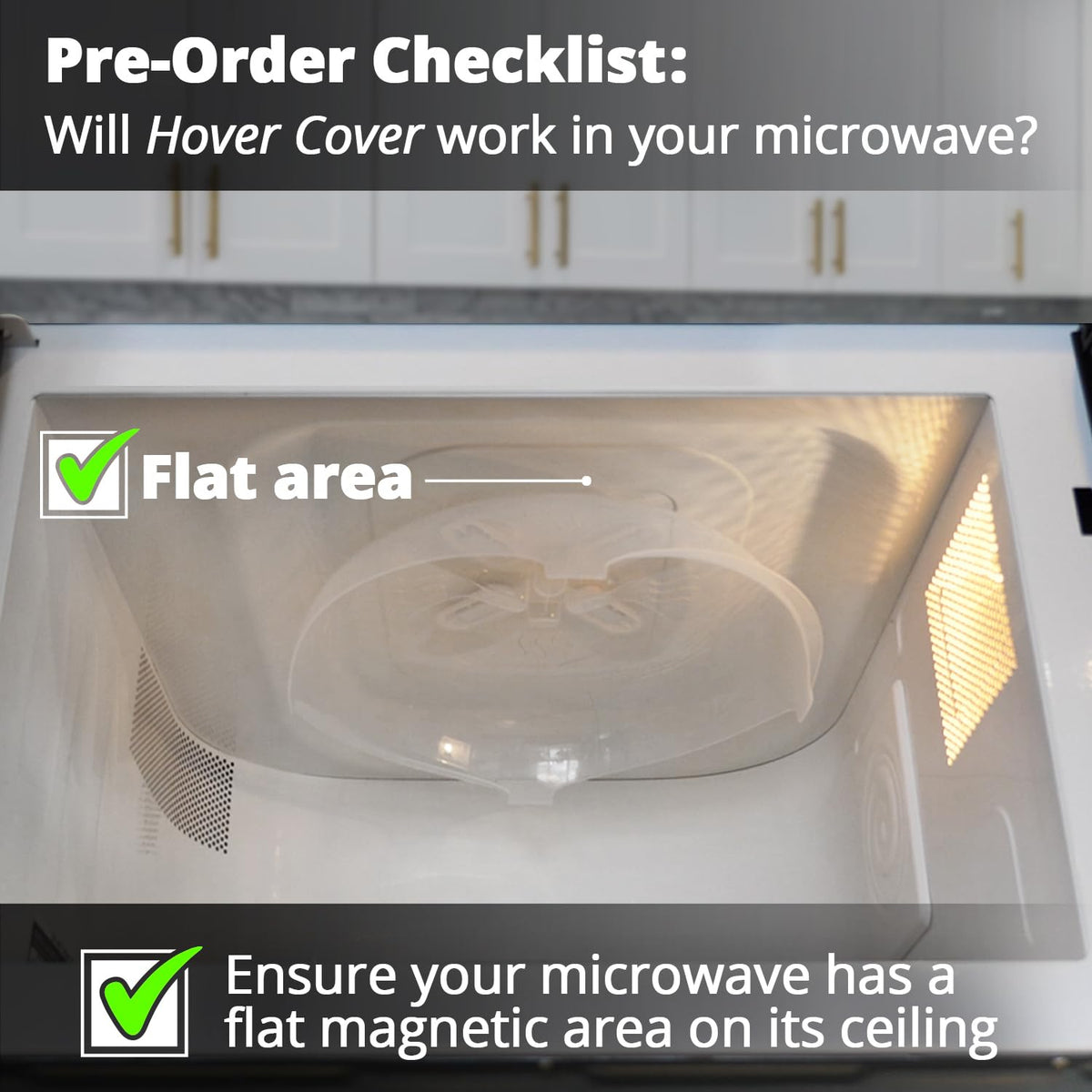 Hover Cover BPA-free, dishwasher safe lid for easy cleanup.