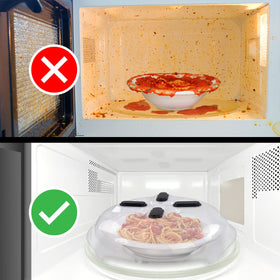 Hover Cover BPA-free dishwasher-safe lid for safe cleaning