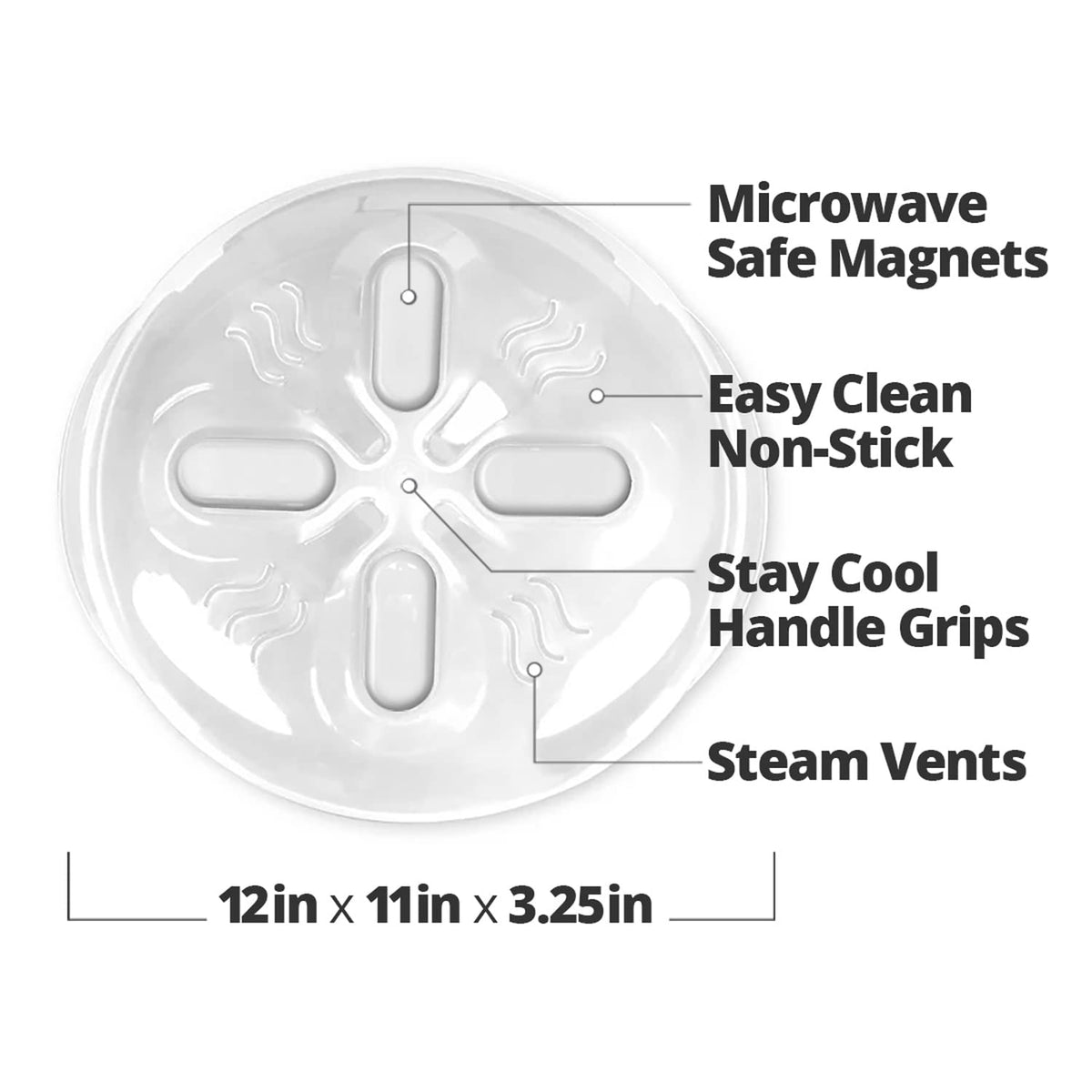 Hover Cover dishwasher-safe lid for quick after-meal cleanup.
