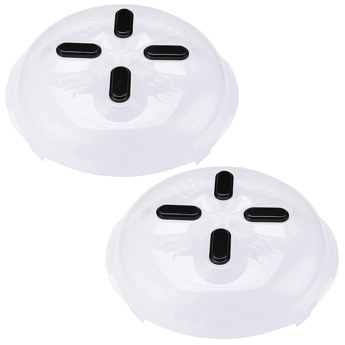 Hover Cover magnetic storage attachment on microwave ceiling for easy access.