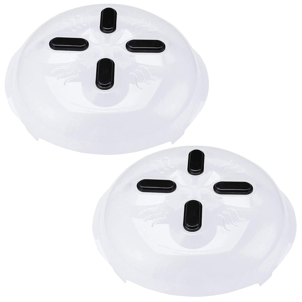 Hover Cover magnetic storage attachment on microwave ceiling for easy access.