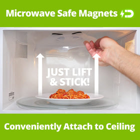Hover Cover compatible with most major microwave brands.