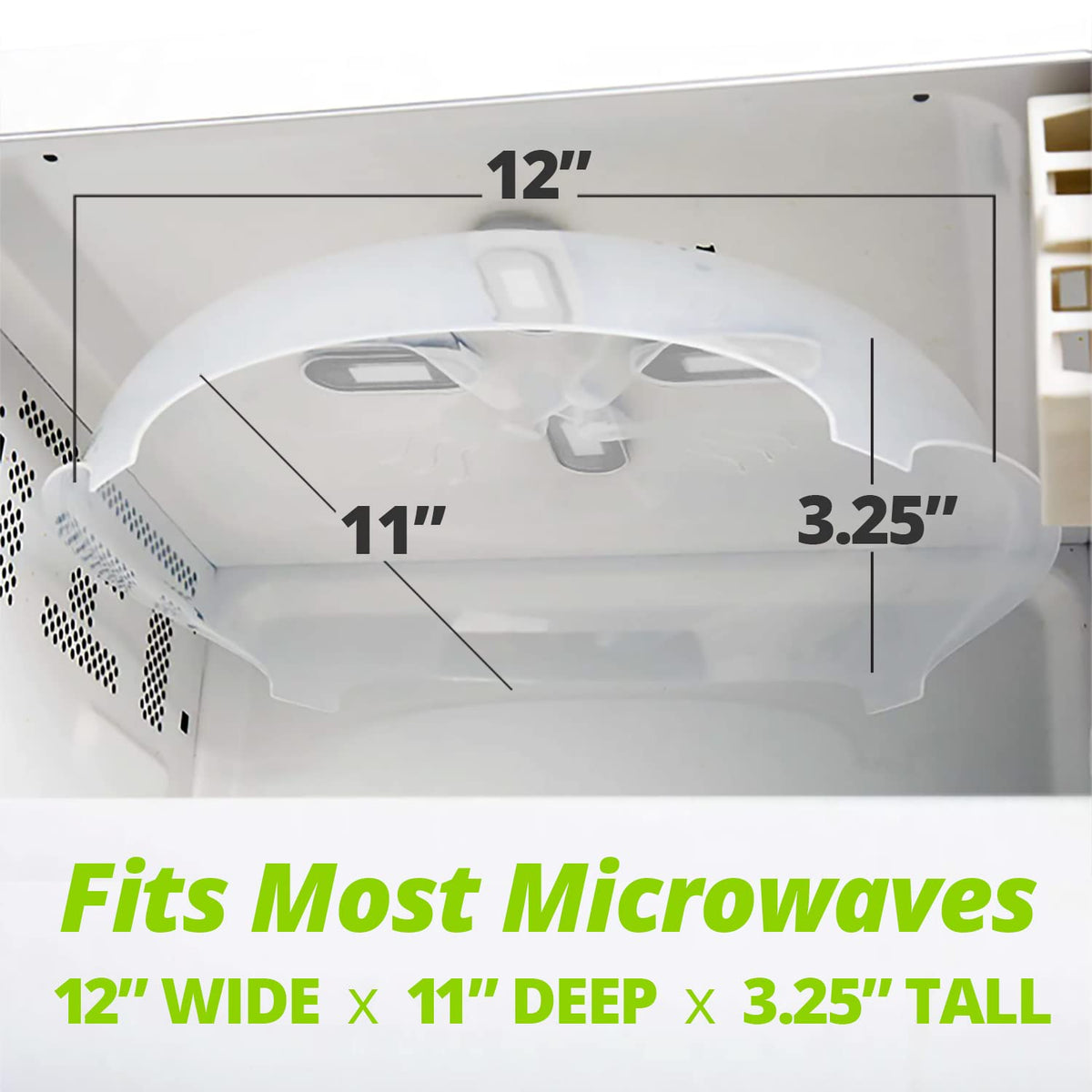 Hover Cover steam vents enabling even heating and moisture release.