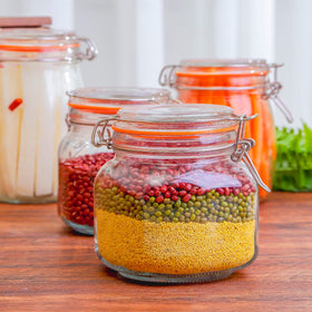 Hovico multipurpose canister ideal for pasta, coffee, and sugar.