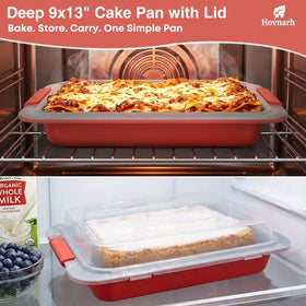 Hovnarh high-dome lid snaps on for secure storage and transport
