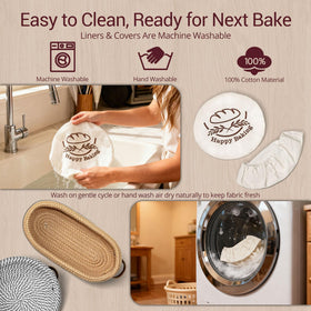Howasai cloth cover aids drying and tidy storage