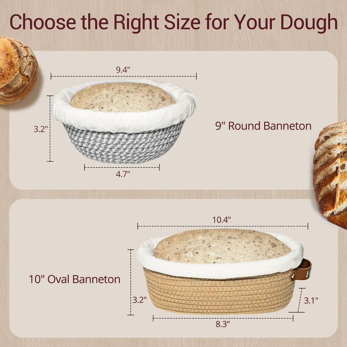 Howasai proofing dough shaping supports consistent rise