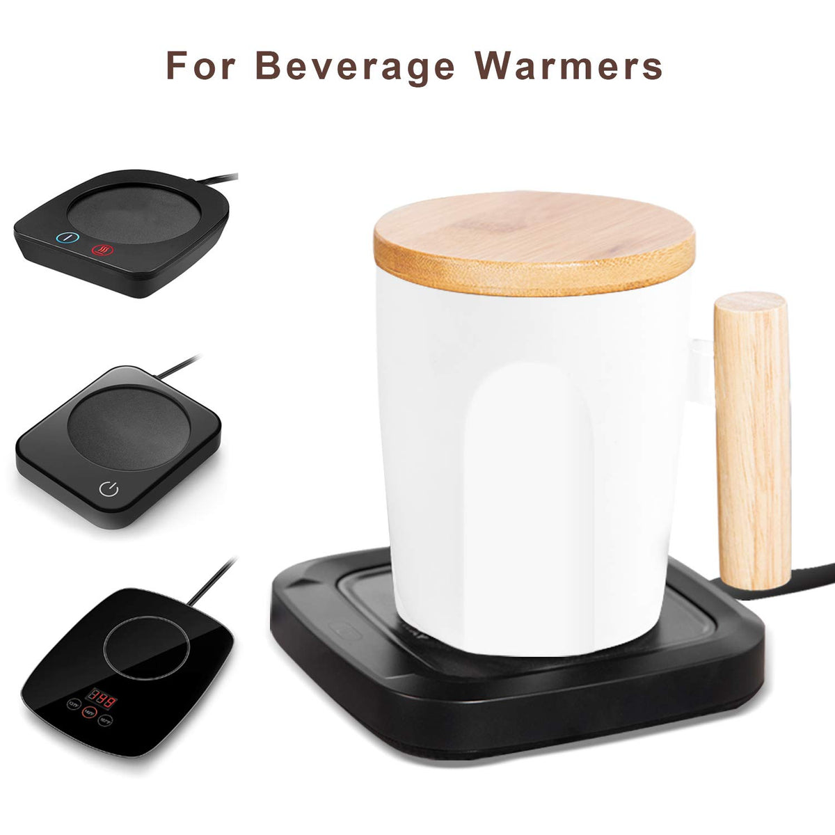 HOWAY gift-ready mug with wooden lid for thoughtful occasions.