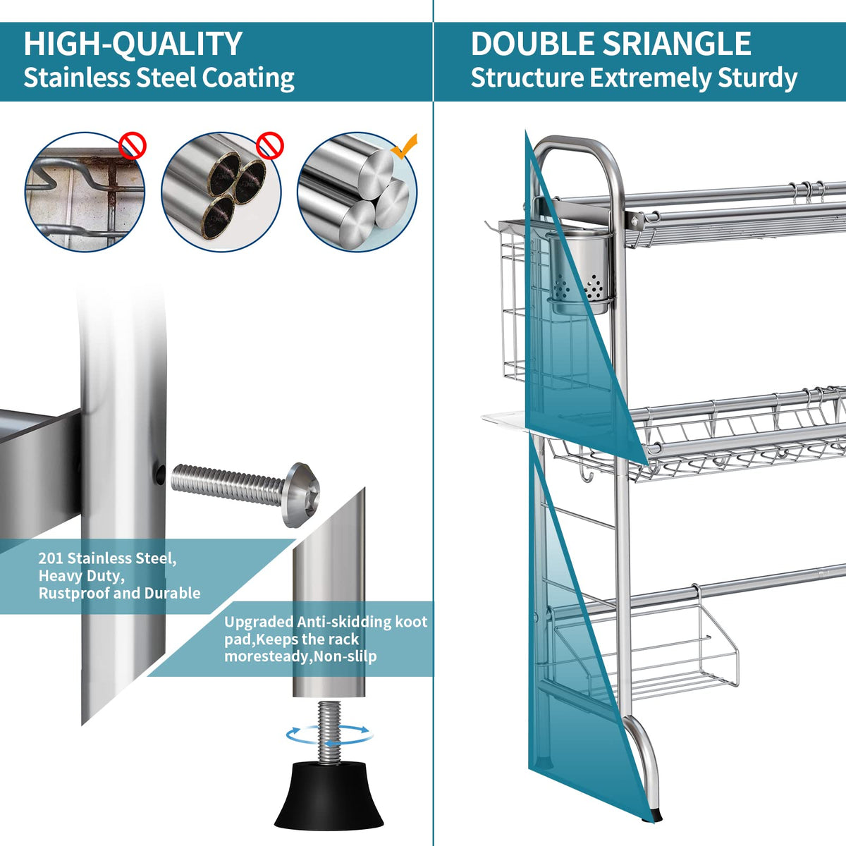 HOWDIA easy assembly with included hex key and wrench for quick setup