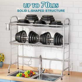 HOWDIA 8 hooks and accessories organize utensils and small items