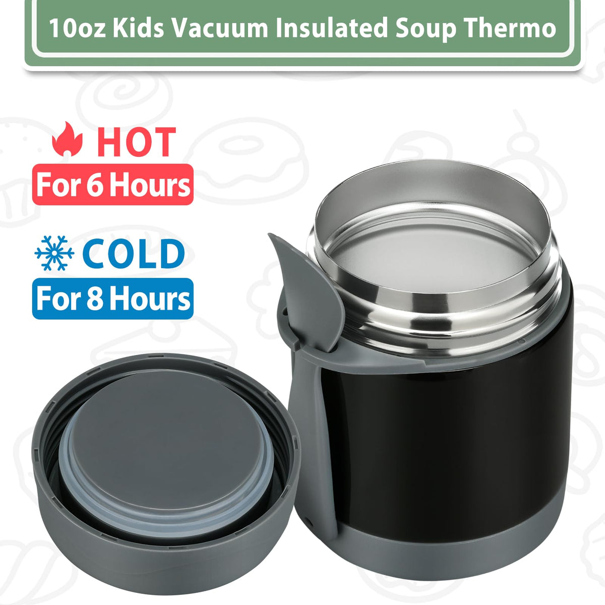 Howeemo 304 stainless steel build ensures durable, PVC-free safety for daily use