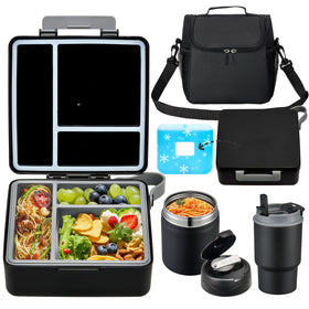 Howeemo bento lunch box with ice pack for all-day freshness at school.
