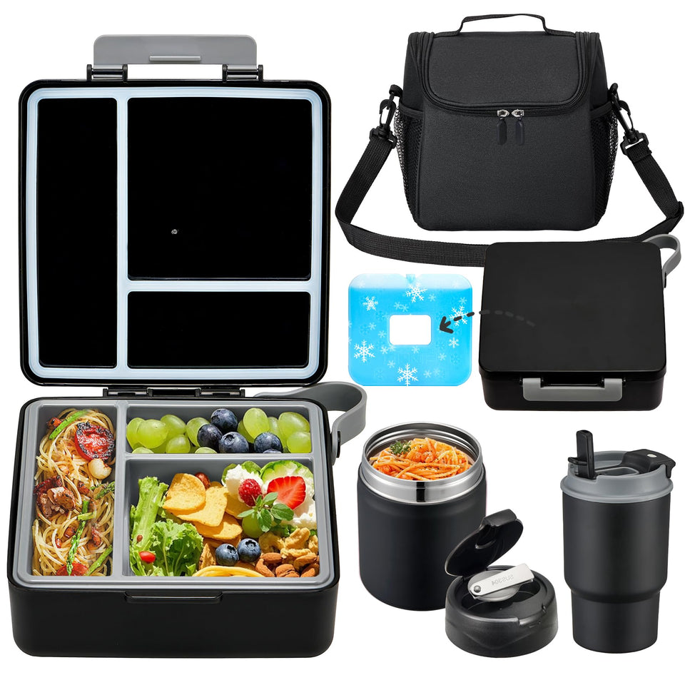 Howeemo bento lunch box with ice pack for all-day freshness at school.