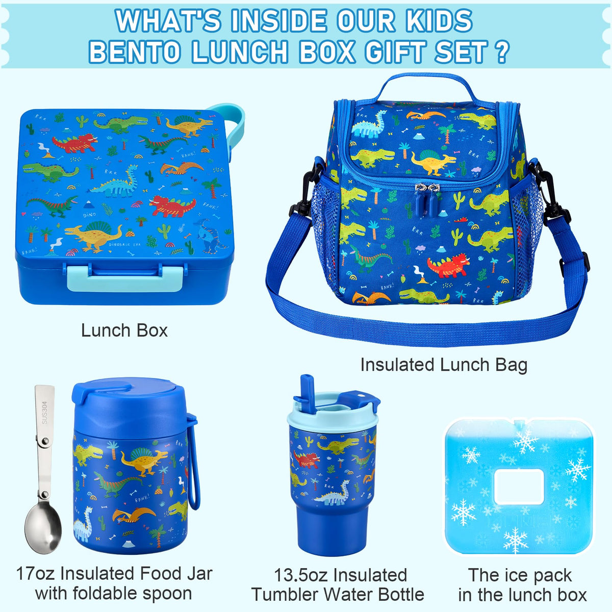 Howeemo ice pack for bento maintains cooler temperatures for kids' meals.