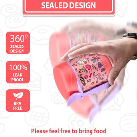 Howeemo spoon included for kid-friendly serving