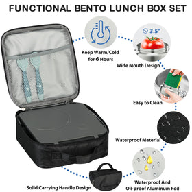 Howeemo leak-proof lid prevents spills and odors on the go