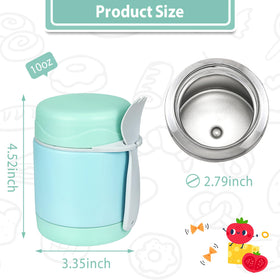 Leak-proof lid prevents spills in bags during transport