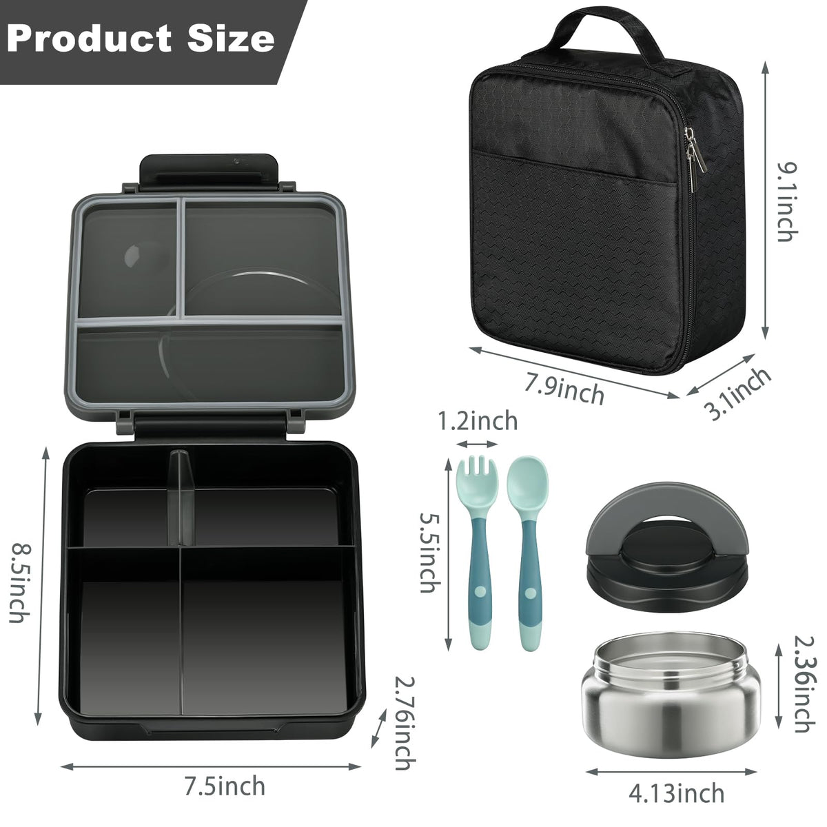 Howeemo microwave-safe and dishwasher-safe design eases cleanup