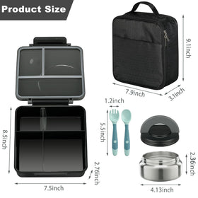 Howeemo microwave-safe and dishwasher-safe design eases cleanup