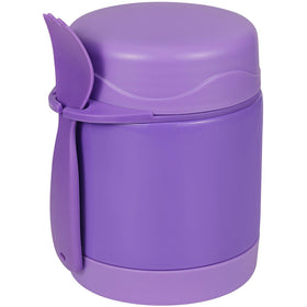 Howeemo soup thermo kids purple front view showing leak-proof design for school lunches