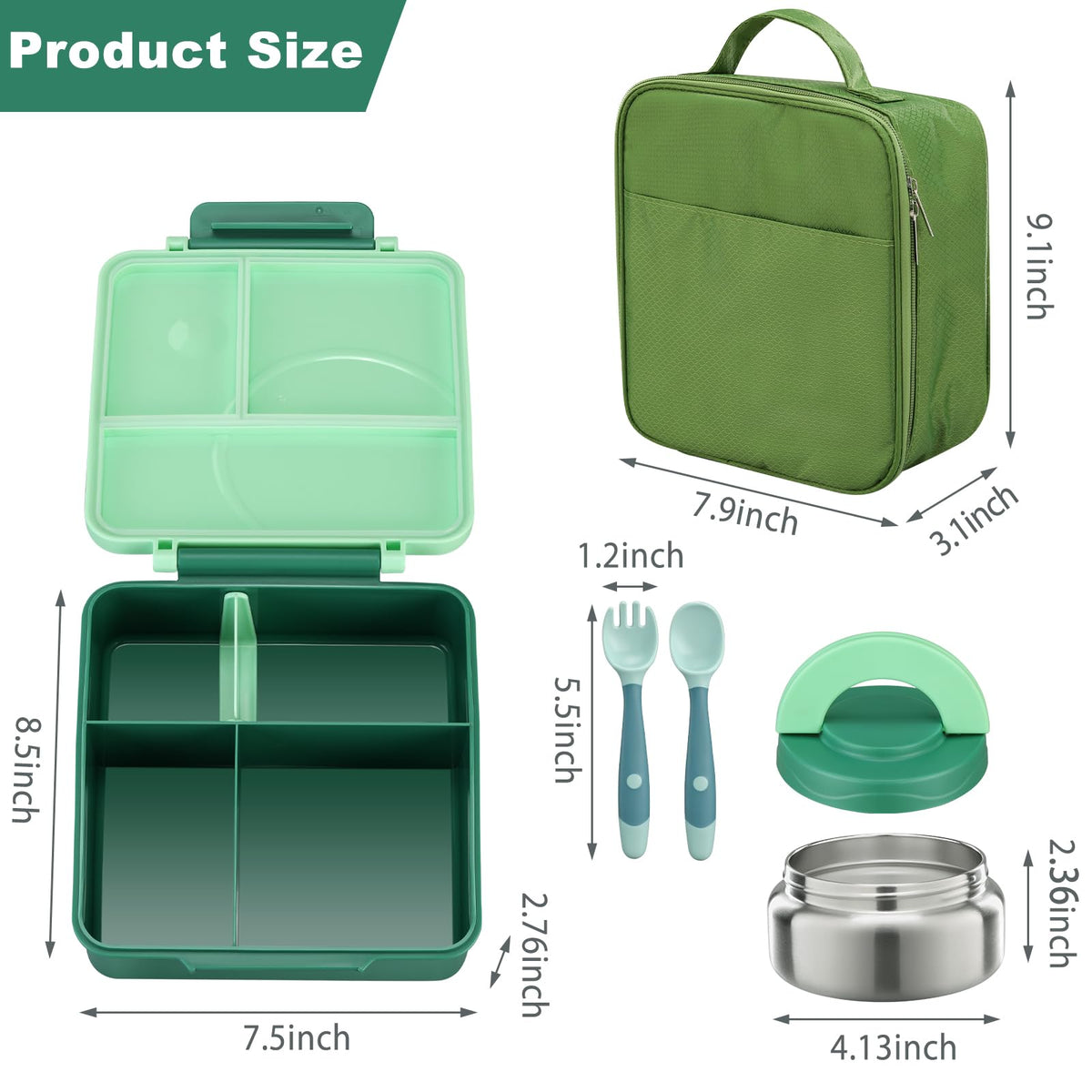 Howeemo stainless steel interior enhances durability and easy cleaning.
