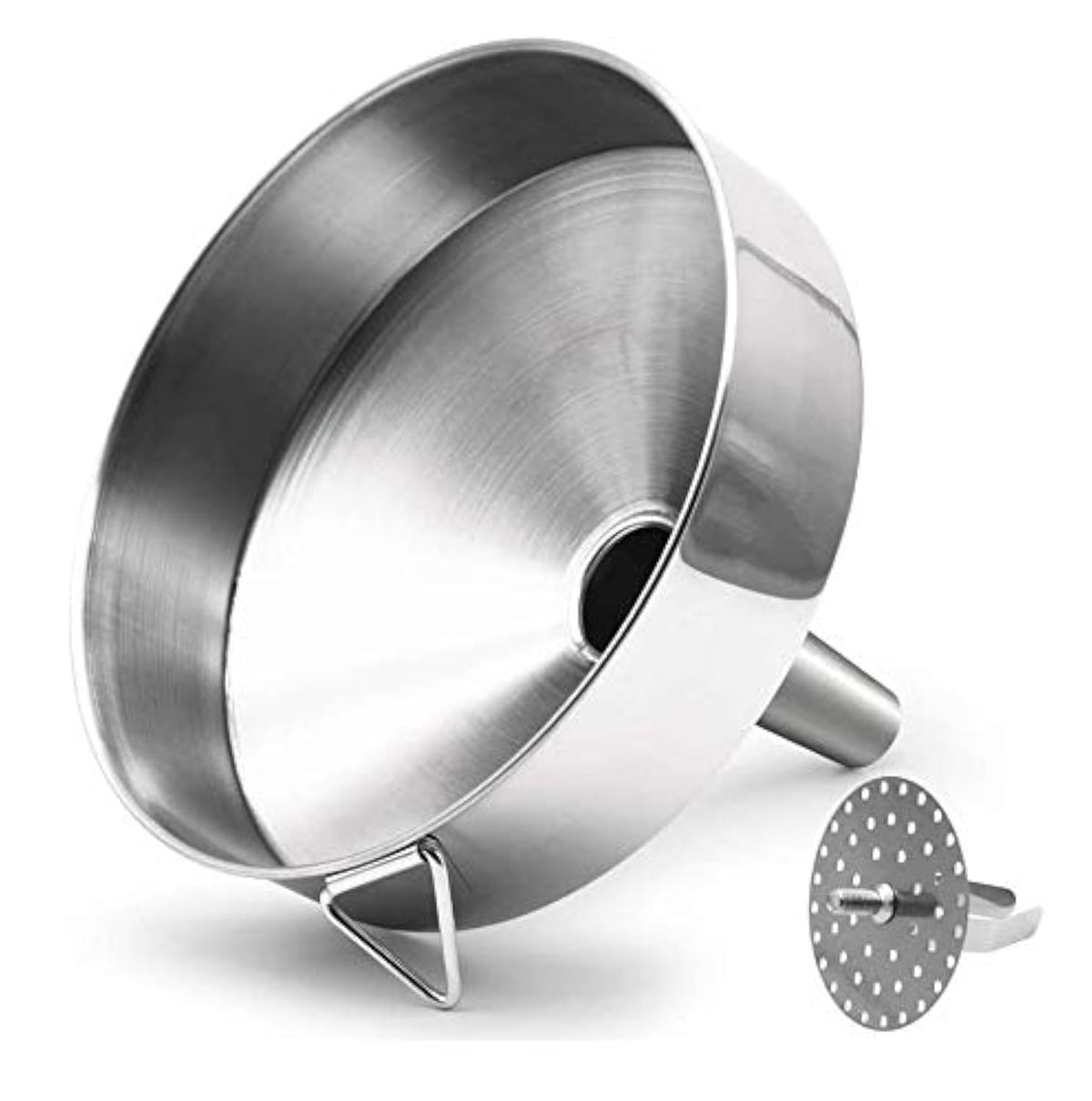 HOXHA super large funnel with detachable strainer for spill-free pouring