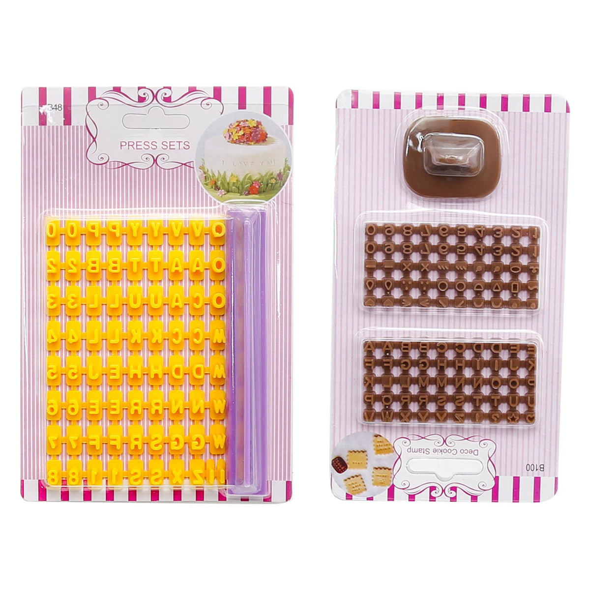 Hoypeyfiy 172pcs alphabet-number-symbols cutters for precise cookie decoration and clay crafting