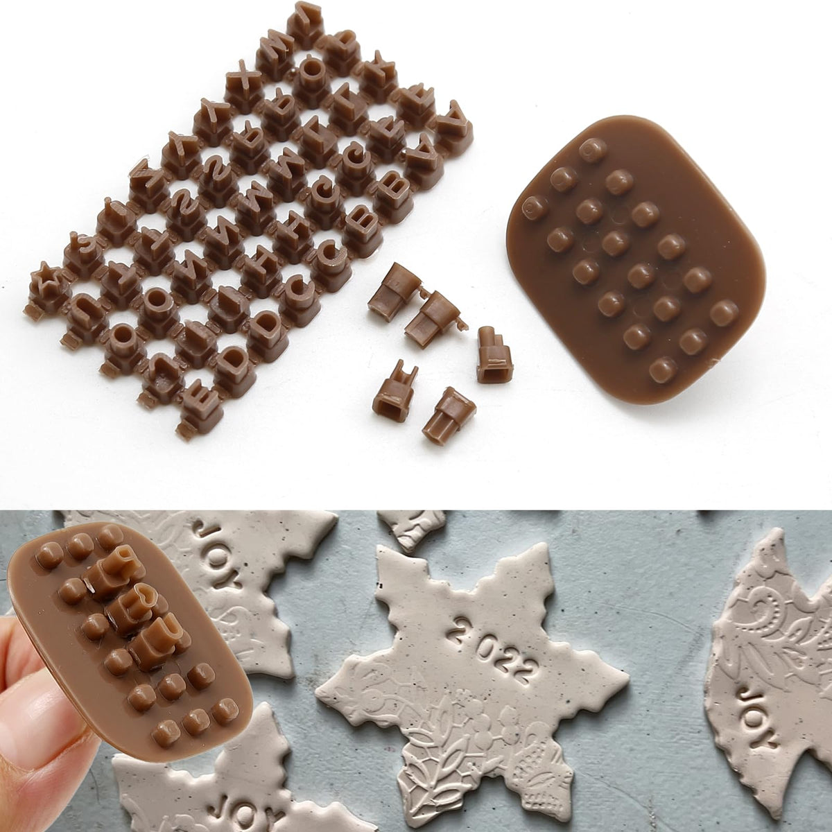 Hoypeyfiy cookie embosser tools add textured details to fondant