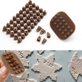 Hoypeyfiy cookie embosser tools add textured details to fondant