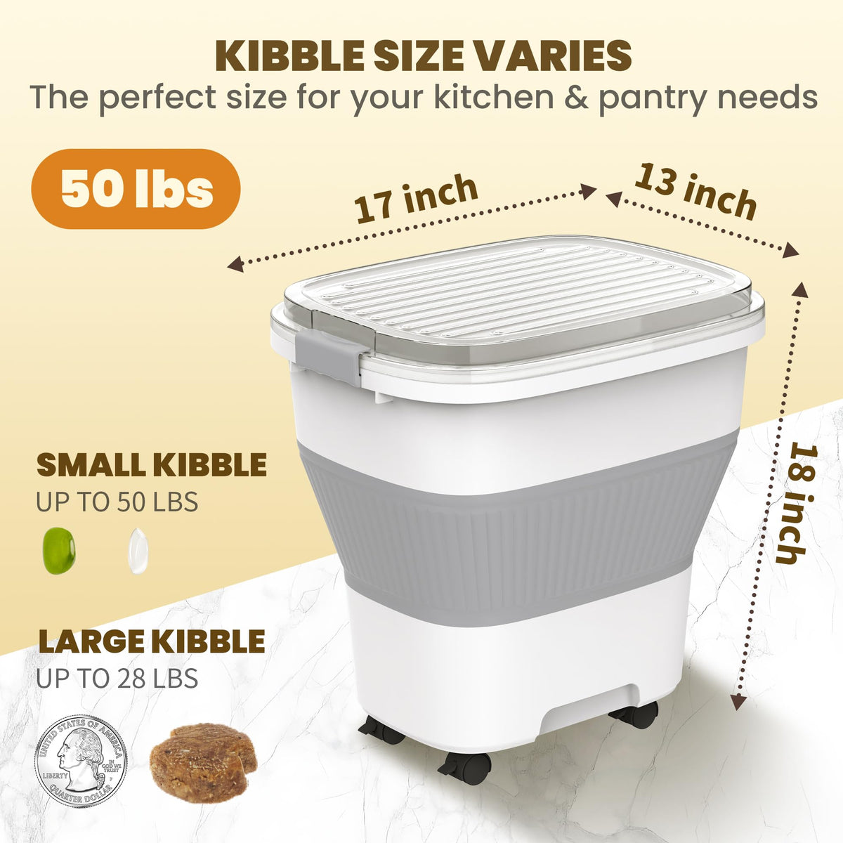 HOYTAMDAR BPA-free PP material for safe dry-food storage.